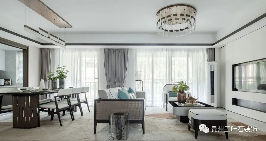 現(xiàn)代中式/東方氣韻，簡逸安然