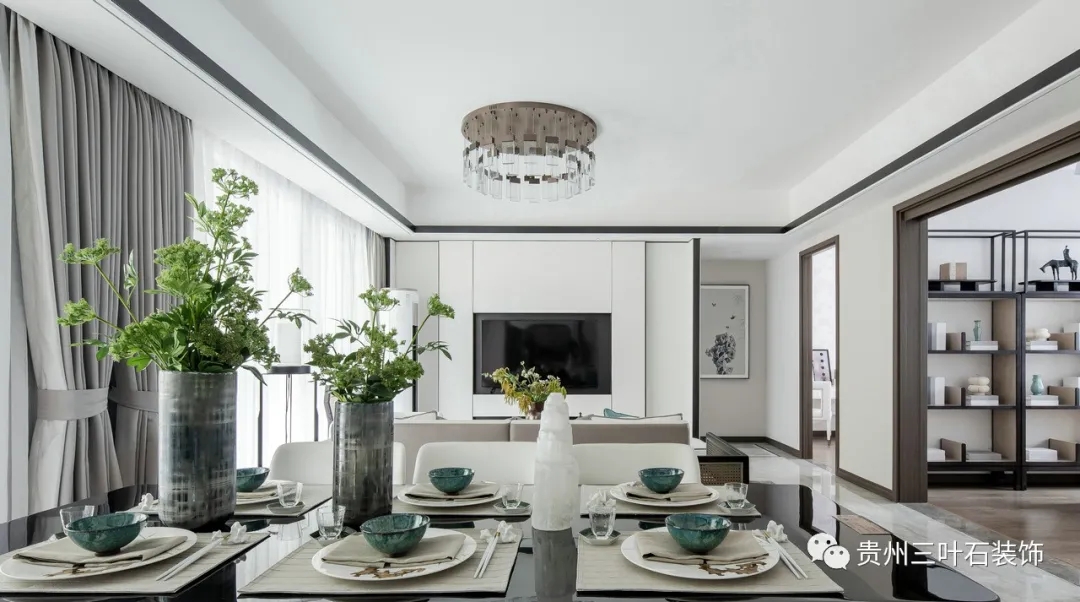 現(xiàn)代中式/東方氣韻，簡逸安然