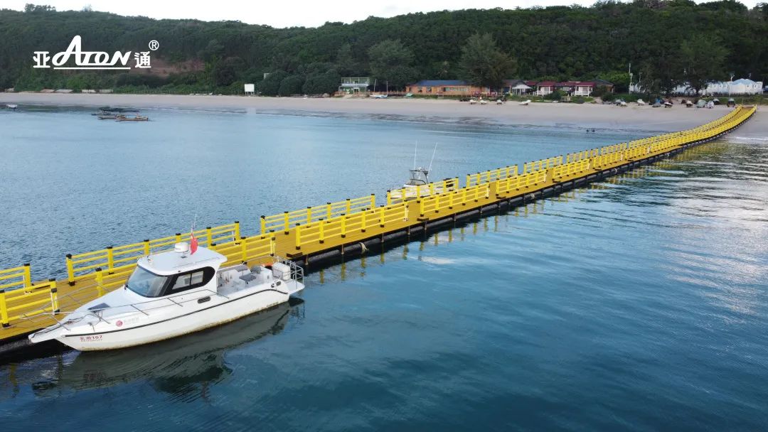 品質(zhì)亞通| 通往蔚藍(lán)的亞通海上浮橋，感受美麗潿洲島
